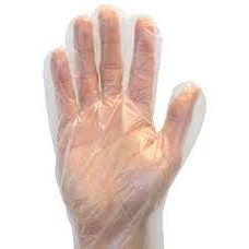 High Density Polyethylene Gloves, Small , 500 Pcs 