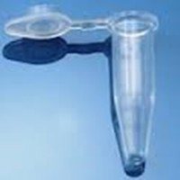 1.5 mL  Clear, Conical, Sterile,  D/RNase free, RCF: 30,000xg, Graduations and frosted marking area , 500 Pcs/Packet