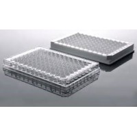 96 well Elisa plate, Undetachable, medium binding, clear, transparent, 96 Well with out cover,5/pk, 50/cs 