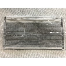 Face Mask  3 ply Charcoal with Loops 