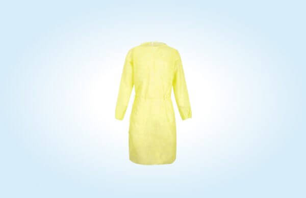 17GSM Yellow Isolation Gown