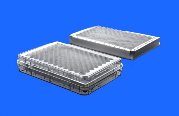 96 well Elisa plate, Undetachable, medium binding, clear, transparent, 96 Well with out cover,5/pk, 50/cs