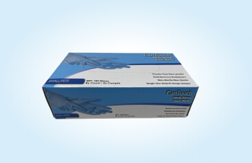 Can Touch Nitrile Gloves Powder Free 3.5G