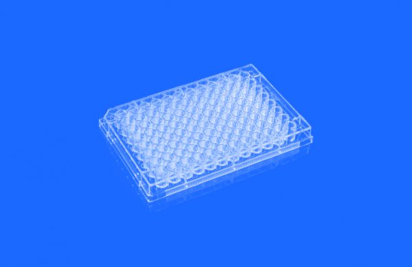 Detachable, High Binding, Clear,White bottom & Transparent well,96 Well with out cover, 5/pk, 50/cs